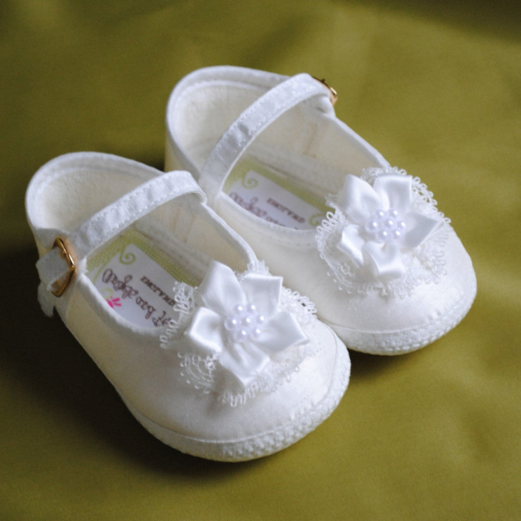 Girls Christening Shoes ‘Olivia’