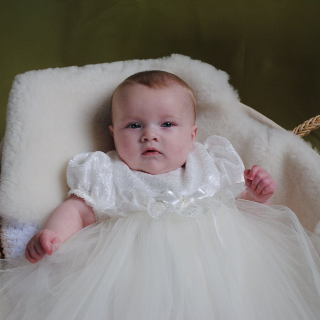 Christening Gown and Bonnet ‘Serenity’