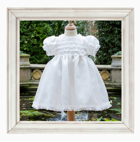 Christening Dress and Hairband Set ‘Olivia’