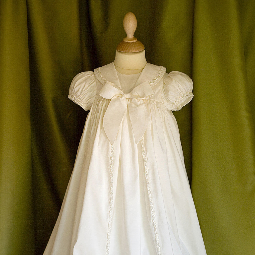 Christening Gown for Baby Boys by Baby Threads